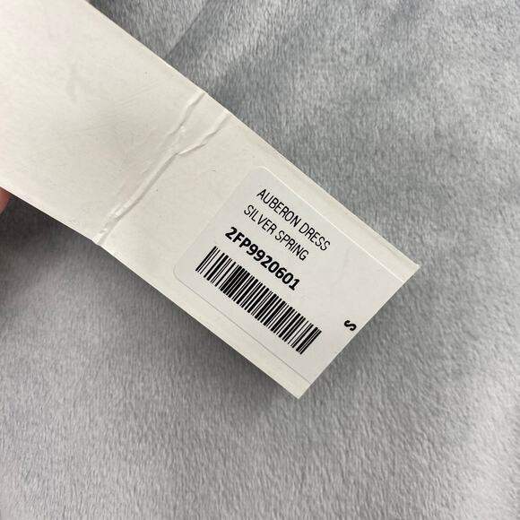 Soft Surroundings Auberon Mini Dress Coziest Zip Up Tunic Pullover Silver NEW S - Picture 9 of 10